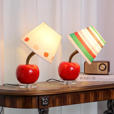 Zeitgenössische skandinavische Zylinderglockenblumen-Scheibenbasis Holzglas 1-Licht Schmelzwachs-Tischlampe für Schlafzimmer 