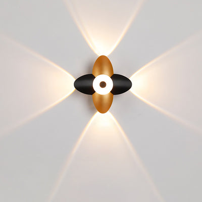 Moderne minimalistische aufladbare rechteckige abgerundete Kante Aluminium LED Wandleuchte Lampe für Wohnzimmer 