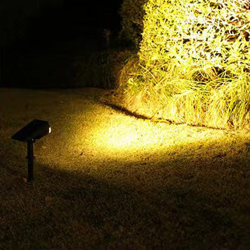 Modern Minimalist Solar Waterproof Rectangle Oval PE LED Ground Plug Landscape Light For Garden