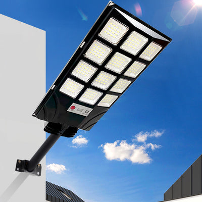 Modern Minimalist Solar Waterproof Rectangle ABS PC LED Outdoor Light For Outdoor Patio