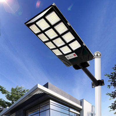 Modern Minimalist Solar Waterproof Rectangle ABS PC LED Outdoor Light For Outdoor Patio