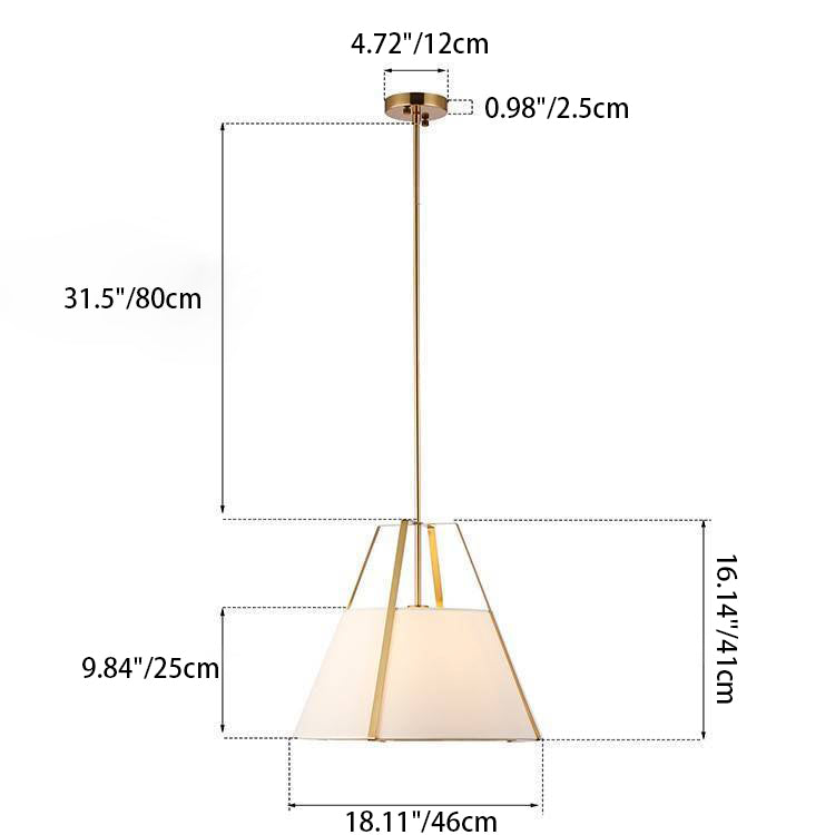 Moderne Luxus Zylinder Bogen Eisen Glas 1-Licht Pendelleuchte für Wohnzimmer 