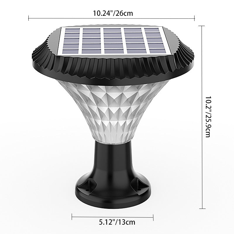 Luz LED para exteriores moderna minimalista impermeable con tira redonda ABS PC para camping 