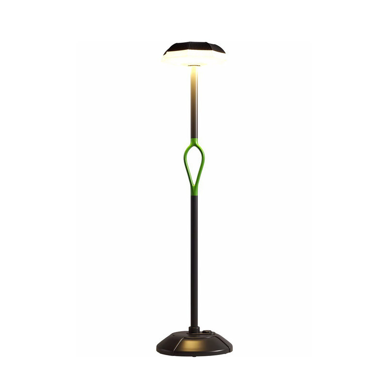 Contemporary Simplicity Solar Waterproof Hardware PE LED Outdoor Standing Floor Lamp For Garden