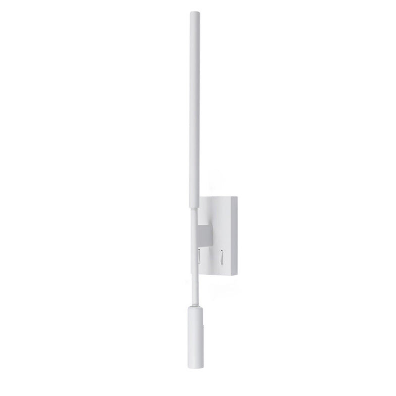 Modern Minimalist Hardware Acrylic Long Strip LED Spotlight Wall Sconce Lamp For Living Room