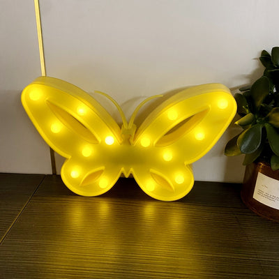 Moderne Art Deco Schmetterling Form LED Nachtlicht Tisch Lampe Für Schlafzimmer 