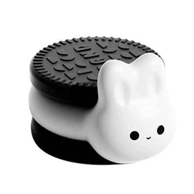 Contemporary Creative Biscuit Rabbit Silicone LED Timer Night Light Table Lamp For Bedroom