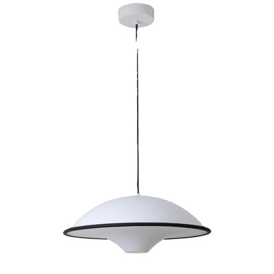 Contemporary Nordic Acrylic Flying Saucer 1-Light Pendant Light For Living Room