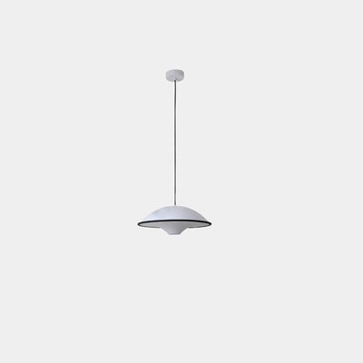 Contemporary Nordic Acrylic Flying Saucer 1-Light Pendant Light For Living Room