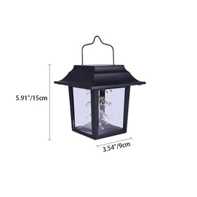 Contemporary Industrial Plastic Square Star Decorative LED Solar Landscape Light For Garden