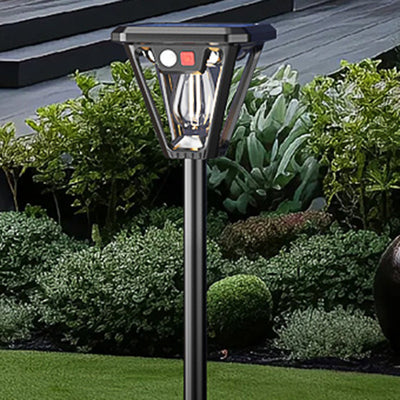 Contemporary Industrial Human Body Sensing LED Solar Waterproof Lawn Insert Light For Outdoor Patio