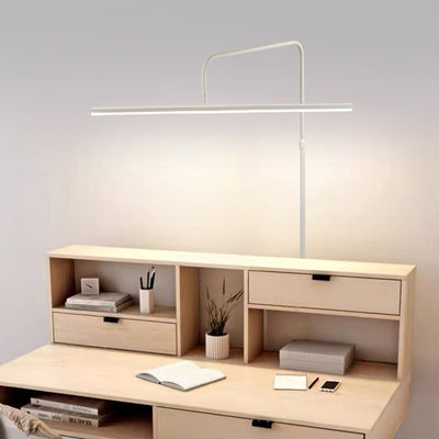 Moderne minimalistische lineare Eisen LED Leselicht Stehlampe für Wohnzimmer 