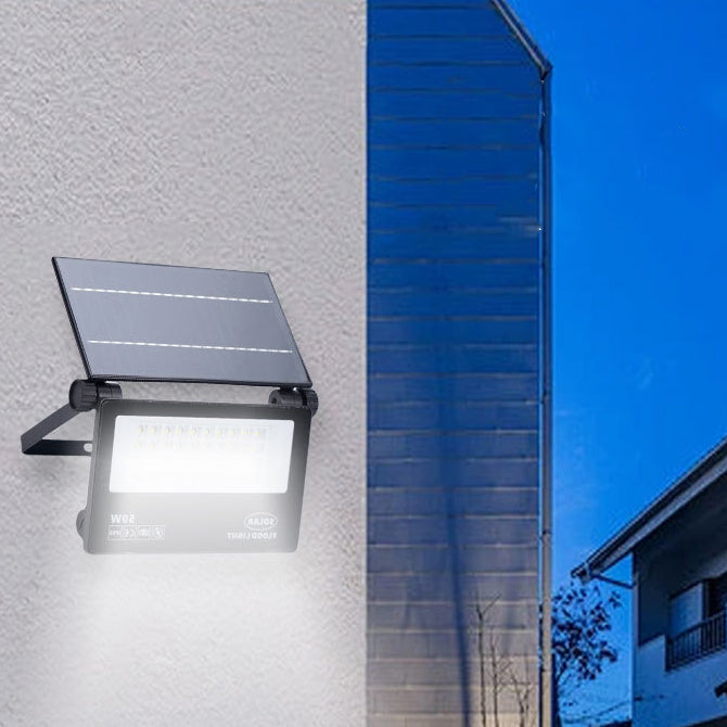 Zeitgenössische industrielle Aluminiumglas-Radar-menschliche Körper-Erkennungs-LED-Solar-Außenwand-Leuchter-Lampe für Garten 