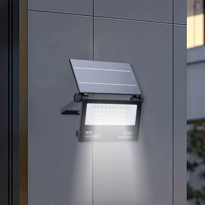 Zeitgenössische industrielle Aluminiumglas-Radar-menschliche Körper-Erkennungs-LED-Solar-Außenwand-Leuchter-Lampe für Garten 