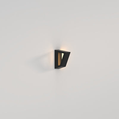 Modern Simplicity Geometric Polygon Aluminum LED Wall Sconce Lamp For Bedroom