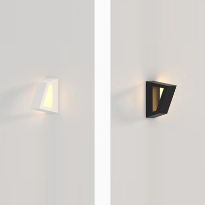 Modern Simplicity Geometric Polygon Aluminum LED Wall Sconce Lamp For Bedroom