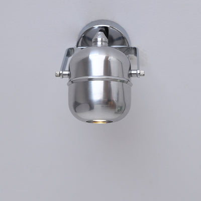 Modern Minimalist Aluminum Iron Cylinder 1-Light Adjustable Spotlight Semi-Flush Mount Ceiling Light For Living Room