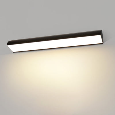 Modern Simplicity Long Strip Line Aluminum LED Waterproof Wall Sconce Lamp For Outdoor Patio