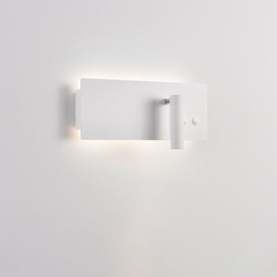 Moderne minimalistische rechteckige Zylinder Scheinwerfer Eisen Aluminium LED Wandleuchte Lampe für Schlafzimmer 