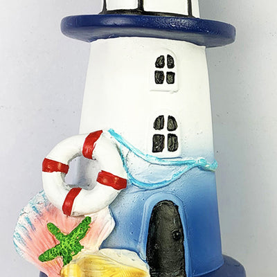 Contemporary Creative Solar Waterproof Lighthouse Cone ABS Resin LED Outdoor Light For Outdoor