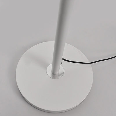 Moderne minimalistische Welle Aluminium Eisen Silikon LED Stehlampe für Wohnzimmer 