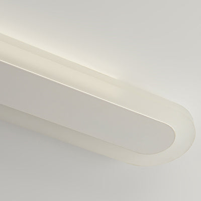 Moderne minimalistische lineare Eisen-Acryl-LED-Wandleuchte für das Schlafzimmer 