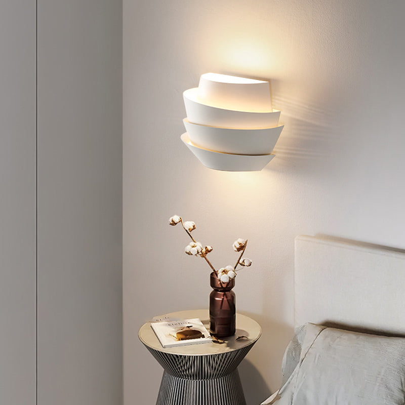 Contemporary Creative Pinecone Shape Iron 2-Light Wall Sconce Lamp For Bedroom