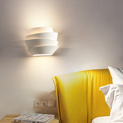 Contemporary Creative Pinecone Shape Iron 2-Light Wall Sconce Lamp For Bedroom