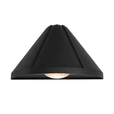 Modern Simplicity Half Cone Aluminum Optical Lens LED Wall Sconce Lamp For Bedroom