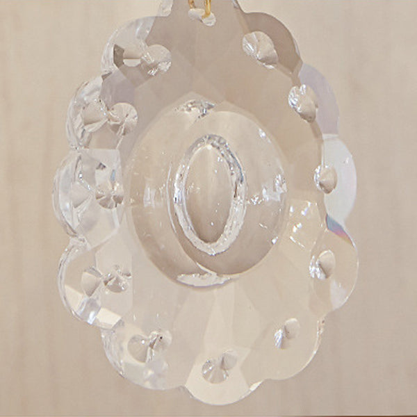 Traditional European Zinc Alloy Ceramic Crystal 1/2 Light Wall Sconce Lamp For Living Room