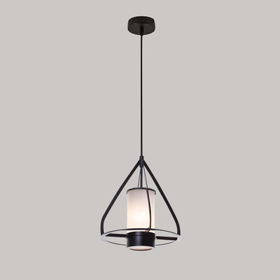 Modern Simplicity Cone Iron Marble LED Pendant Light For Bedroom