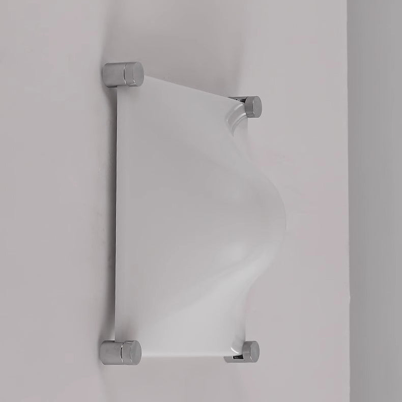 Modern Simplicity Square Iron Acrylic LED Wall Sconce Lamp For Bedroom