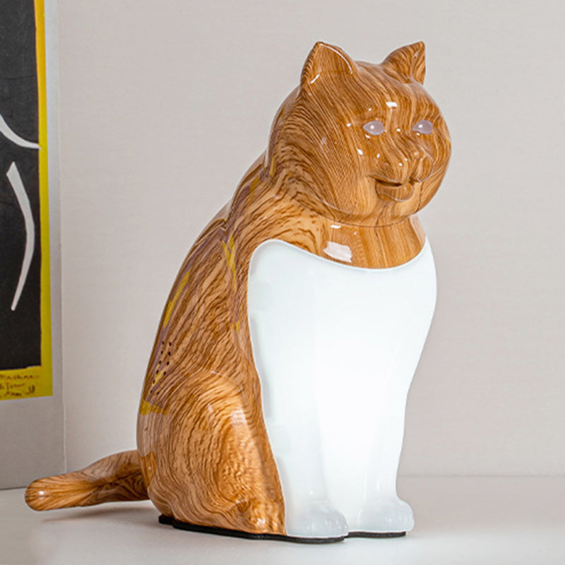 Contemporary Creative Cat ABS PC LED Table Lamp For Bedroom