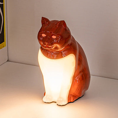 Contemporary Creative Cat ABS PC LED Table Lamp For Bedroom