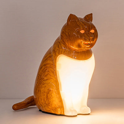 Contemporary Creative Cat ABS PC LED Table Lamp For Bedroom