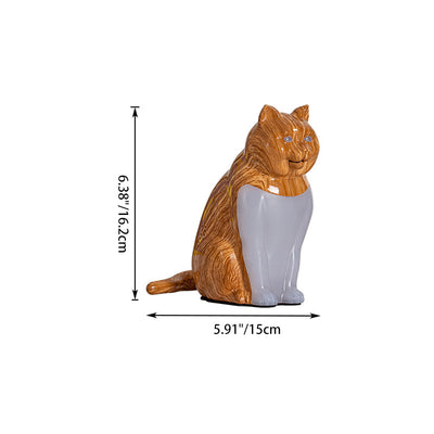 Contemporary Creative Cat ABS PC LED Table Lamp For Bedroom