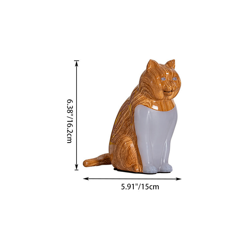 Contemporary Creative Cat ABS PC LED Table Lamp For Bedroom