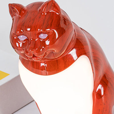 Contemporary Creative Cat ABS PC LED Table Lamp For Bedroom