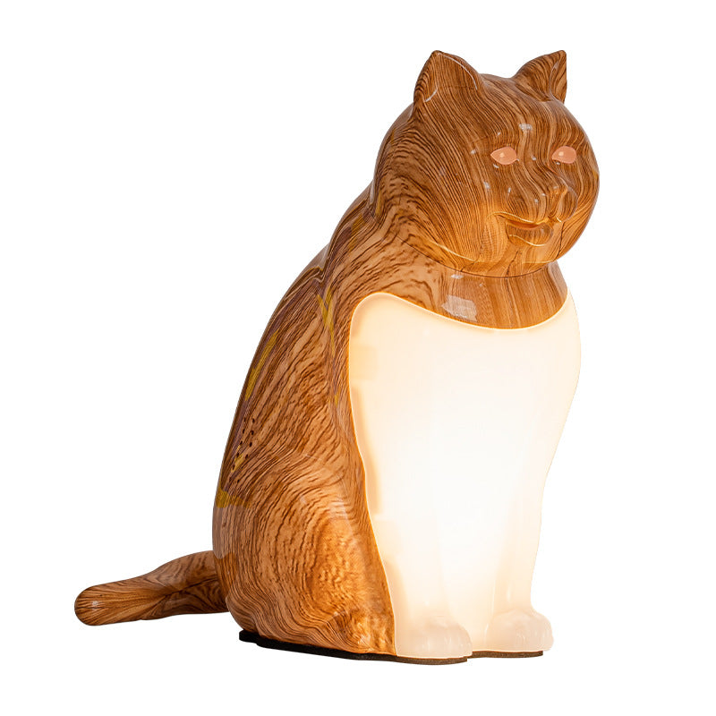 Contemporary Creative Cat ABS PC LED Table Lamp For Bedroom