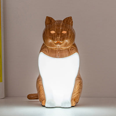 Contemporary Creative Cat ABS PC LED Table Lamp For Bedroom