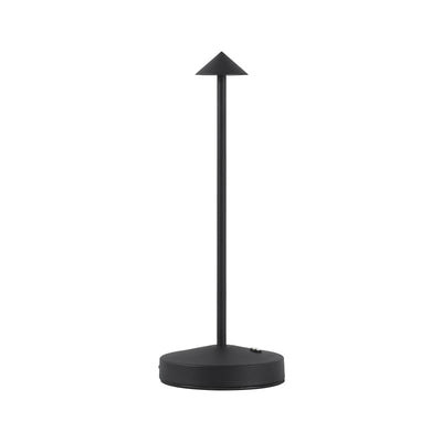 Modern Simplicity Triangle Cone Round Acrylic Cylinder Iron LED Table Lamp For Living Room