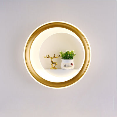 Traditional Chinese Round Planter Deer Tower Perfume Swan Balloon Acrylic Hardware LED Wall Sconce Lamp For Bedroom