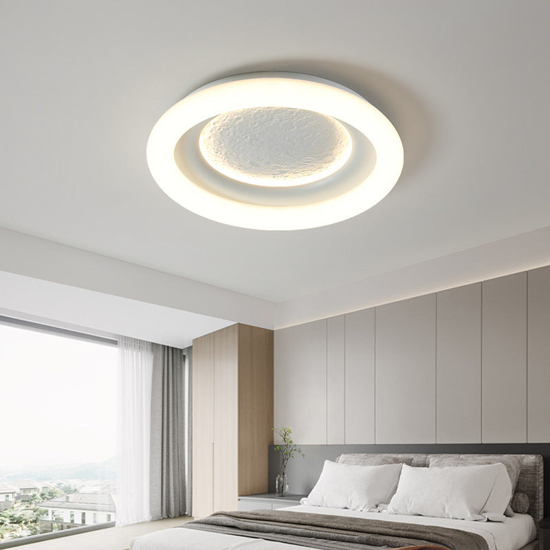 Modern Simplicity Kids Astronaut Planet Round PE Iron LED Flush Mount Ceiling Light For Bedroom