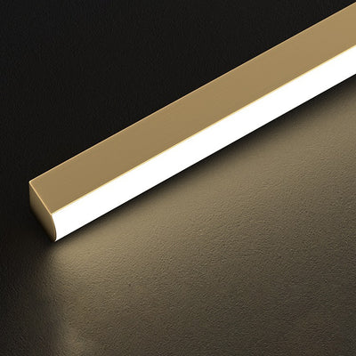 Moderne minimalistische Kupfer Silica Linie Welle Kreis LED Wandleuchte Lampe für Flur 