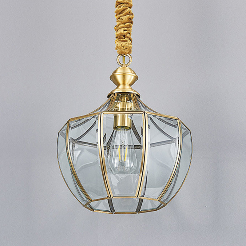 Modern Mid-century Waterproof Copper Glass Cage Rhombic Cylinder 1/3/4 Light Chandeliers For Outdoor Patio