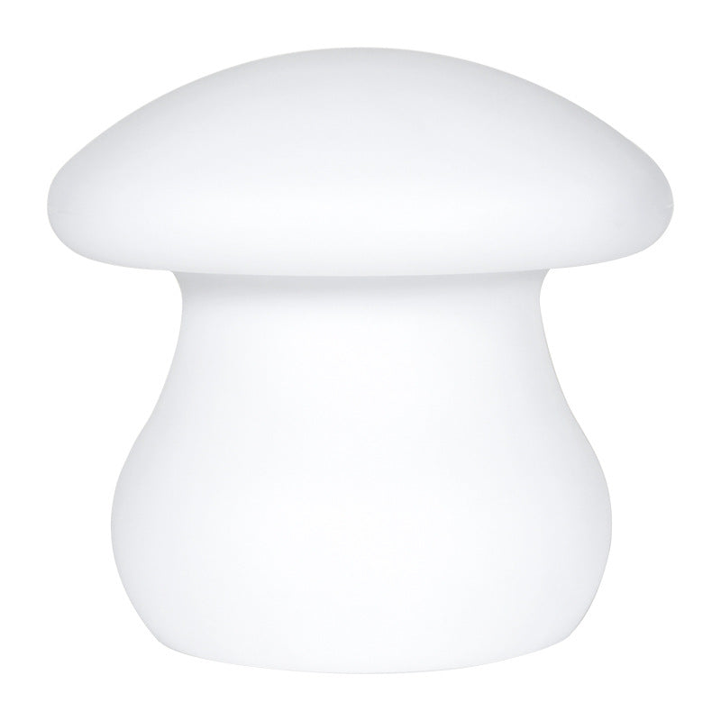 Modern Simplicity Rechargeable Waterproof Mushroom PE LED Table Lamp For Bedroom