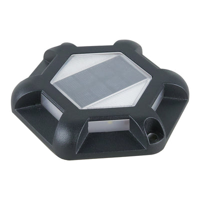 Modern Simplicity Solar Waterproof Aluminum Alloy PC Hexagon LED Buried Landscape Lighting Outdoor Light For Garden