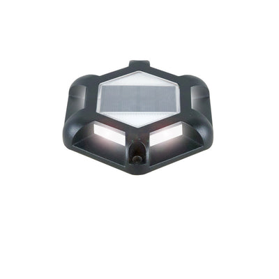 Modern Simplicity Solar Waterproof Aluminum Alloy PC Hexagon LED Buried Landscape Lighting Outdoor Light For Garden