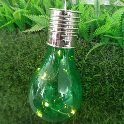 Modern Art Deco Solar Waterproof ABS Copper Wire Bulb LED Landscape Lighting Outdoor Light For Garden