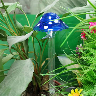 Modern Art Deco Solar Waterproof Plastic Mushroom LED Landscape Lighting Outdoor Light For Garden